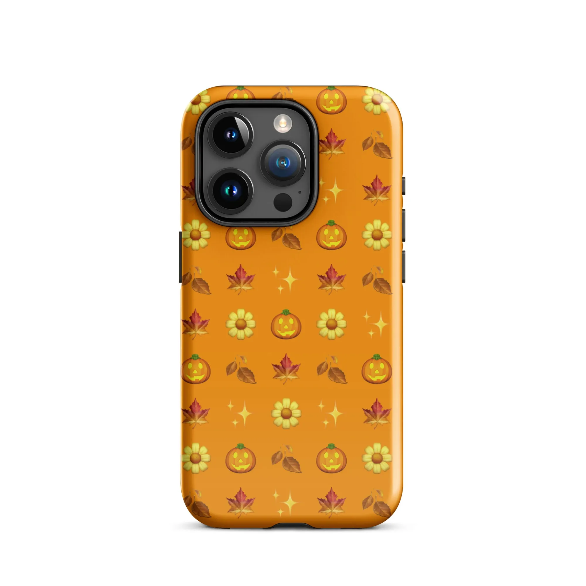 Autumn fall pattern iPhone case